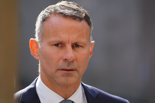 Former Manchester United footballer Ryan Giggs faces a re-trial (Peter Byrne/PA)