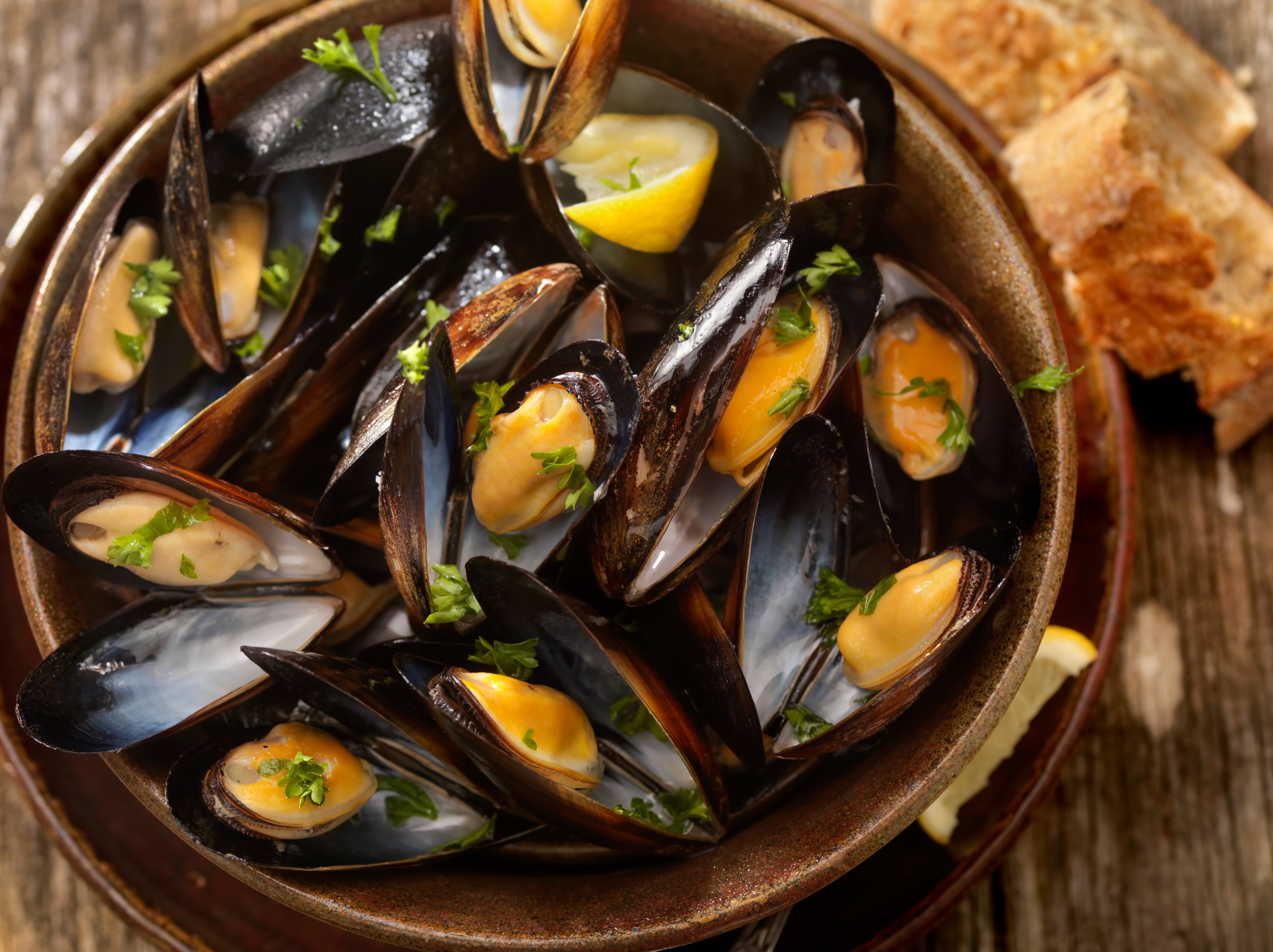 This is the simplest way to cook mussels and also the most satisfying