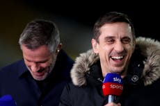 Chelsea’s sacking of Thomas Tuchel mocked by Jamie Carragher and Gary Neville