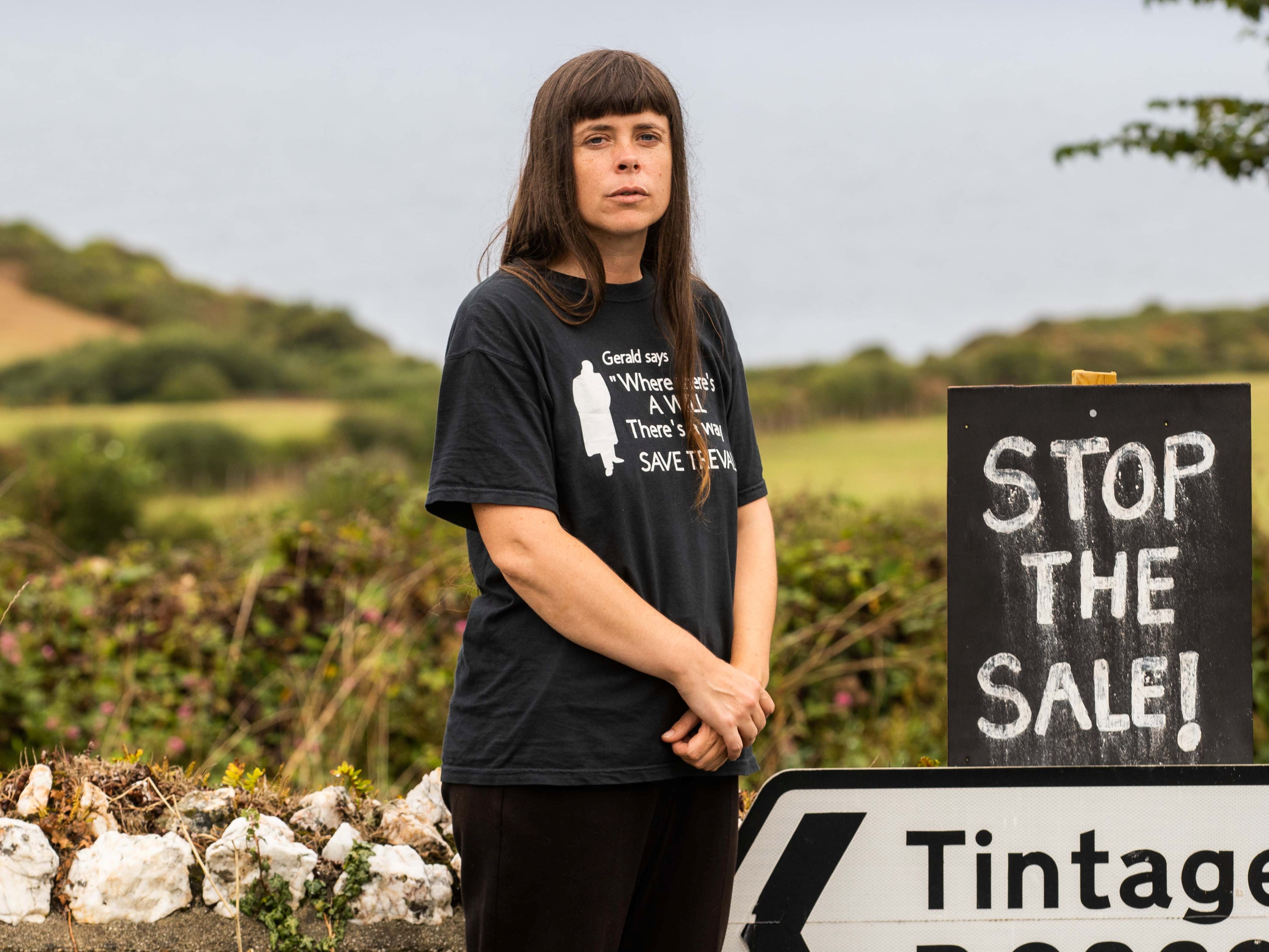 Residents facing eviction from the Cornish village of Trevalga have vowed to do ‘whatever it takes’ to stop its sale