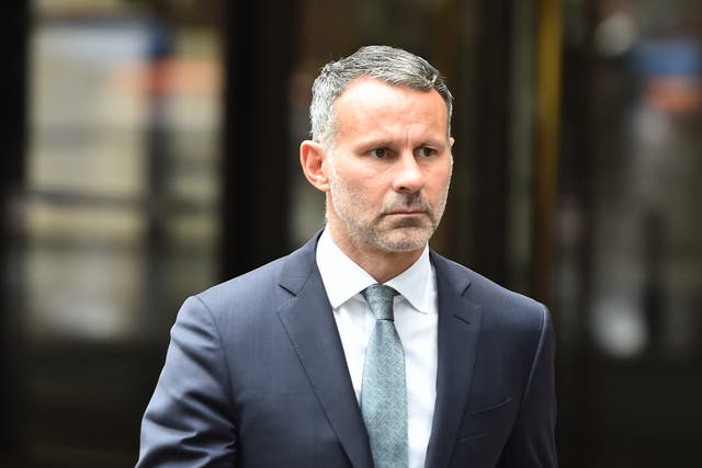 Ryan Giggs will face a retrial on domestic violence charges (Peter Powell/PA).