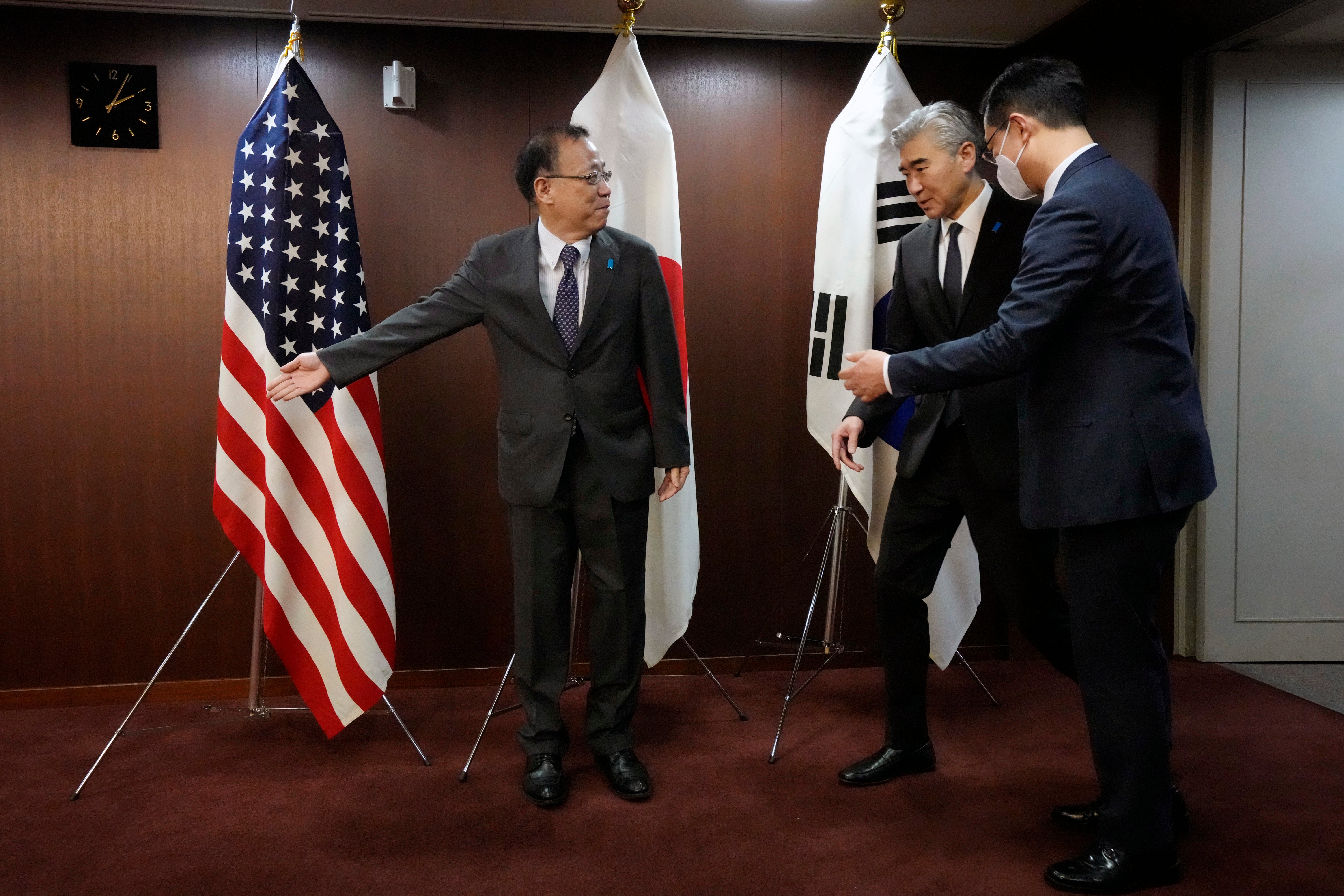 Japan US South Korea