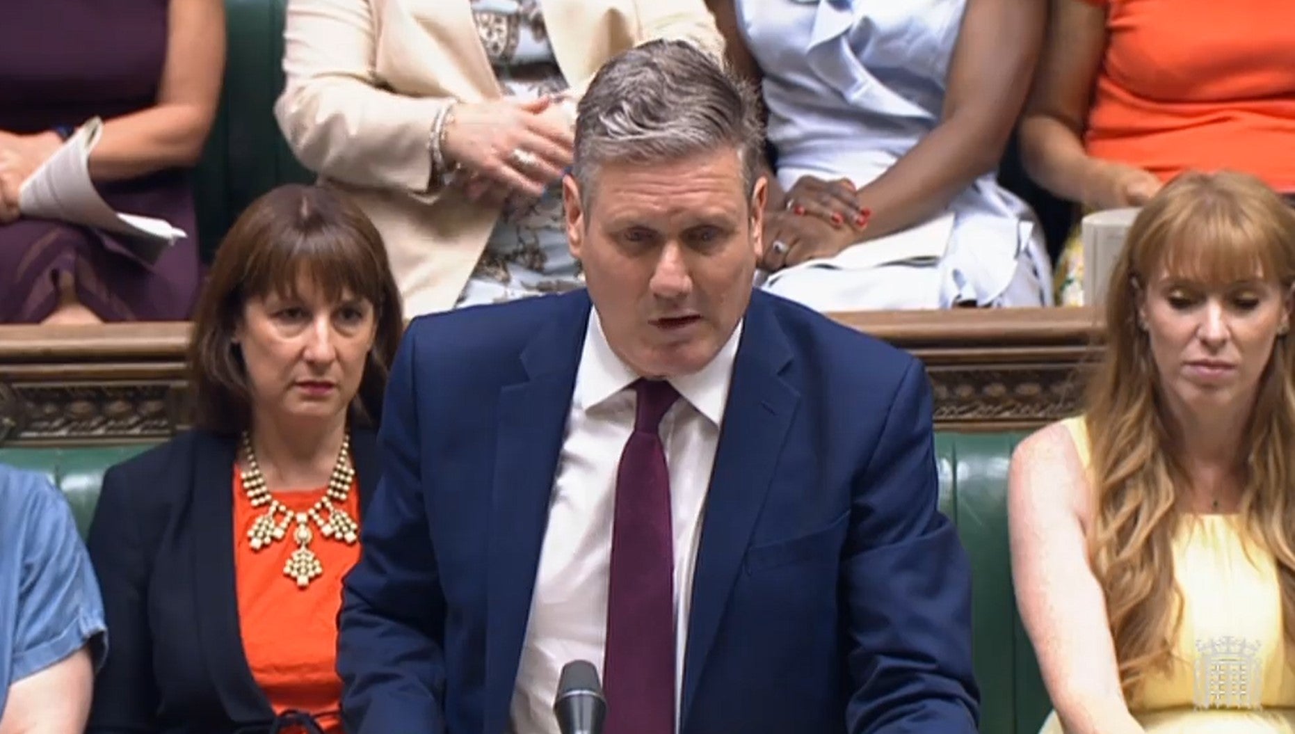 Keir Starmer challenged Ms Truss over her plans at her first PMQs as leader