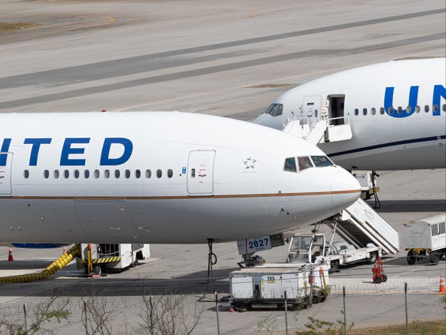 <p>Two  United Airlines flights operate daily from JFK </p>