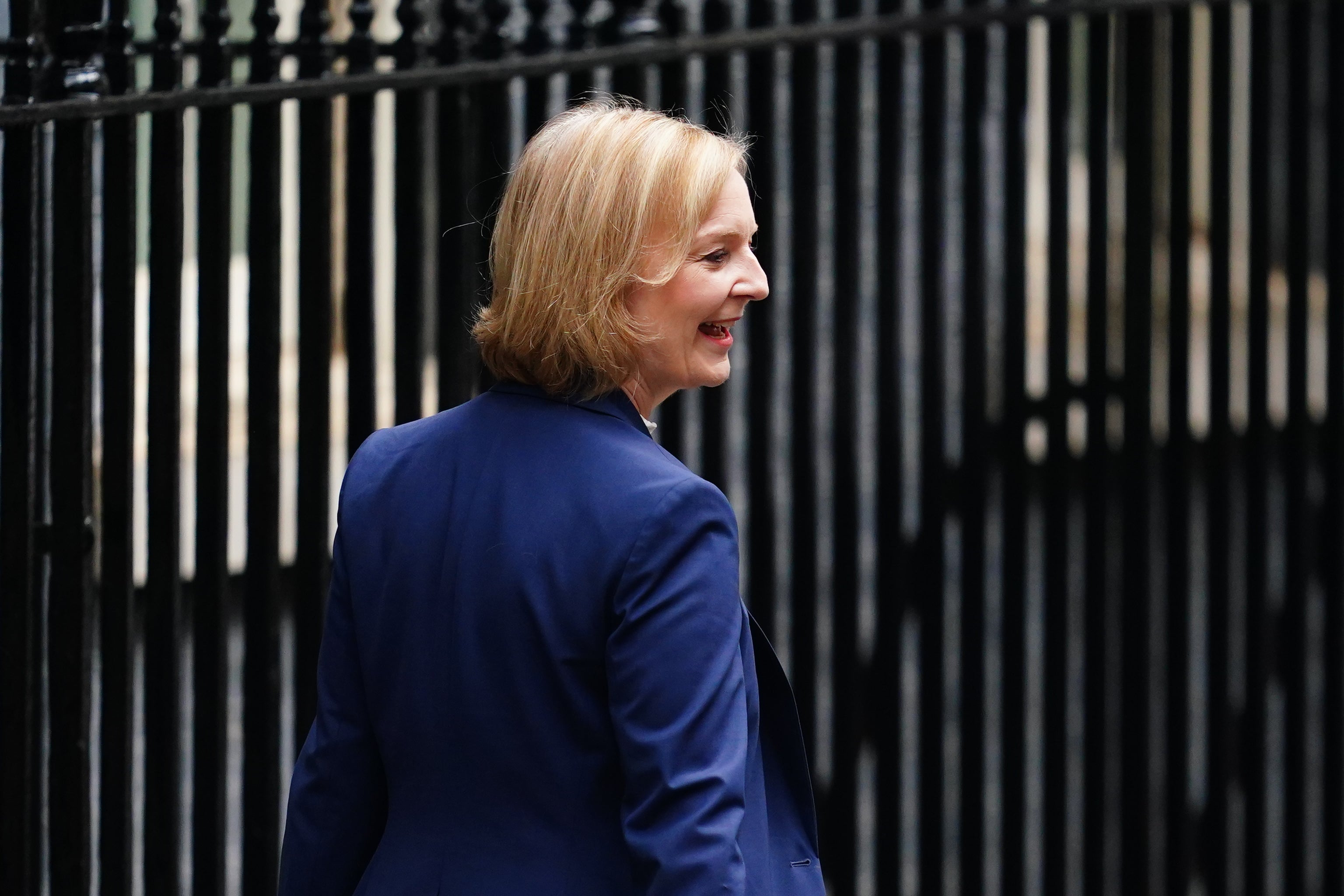 Liz Truss departs 10 Downing Street (Victoria Jones/PA)