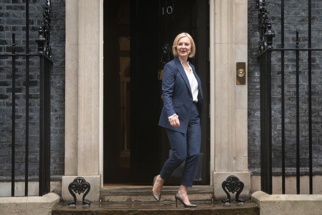 Prime Minister Liz Truss announced her new-look Cabinet on Tuesday evening (Stefan Rousseau/PA)