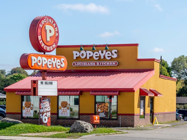 <p>Popeyes is opening seven new restaurants across the UK </p>