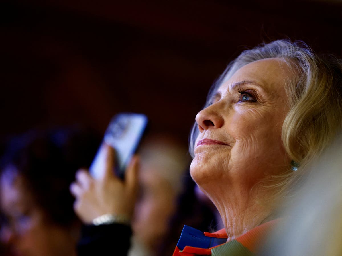 Hillary Clinton reiterates she won&rsquo;t run for president and says Donald Trump guilty of &lsquo;seditious conspiracy&rsquo;