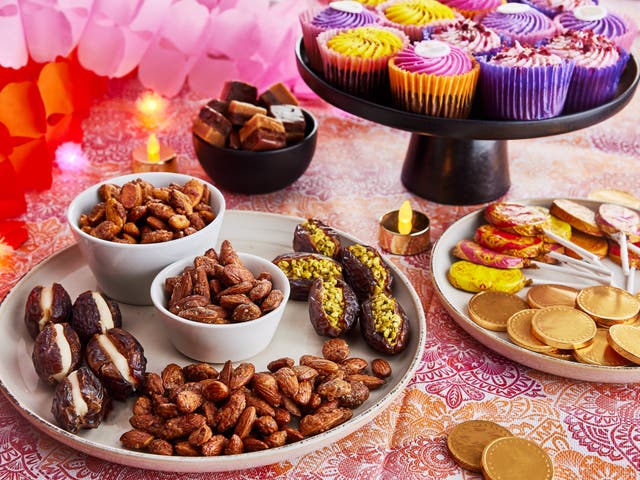 <p>Tesco’s Diwali range</p>