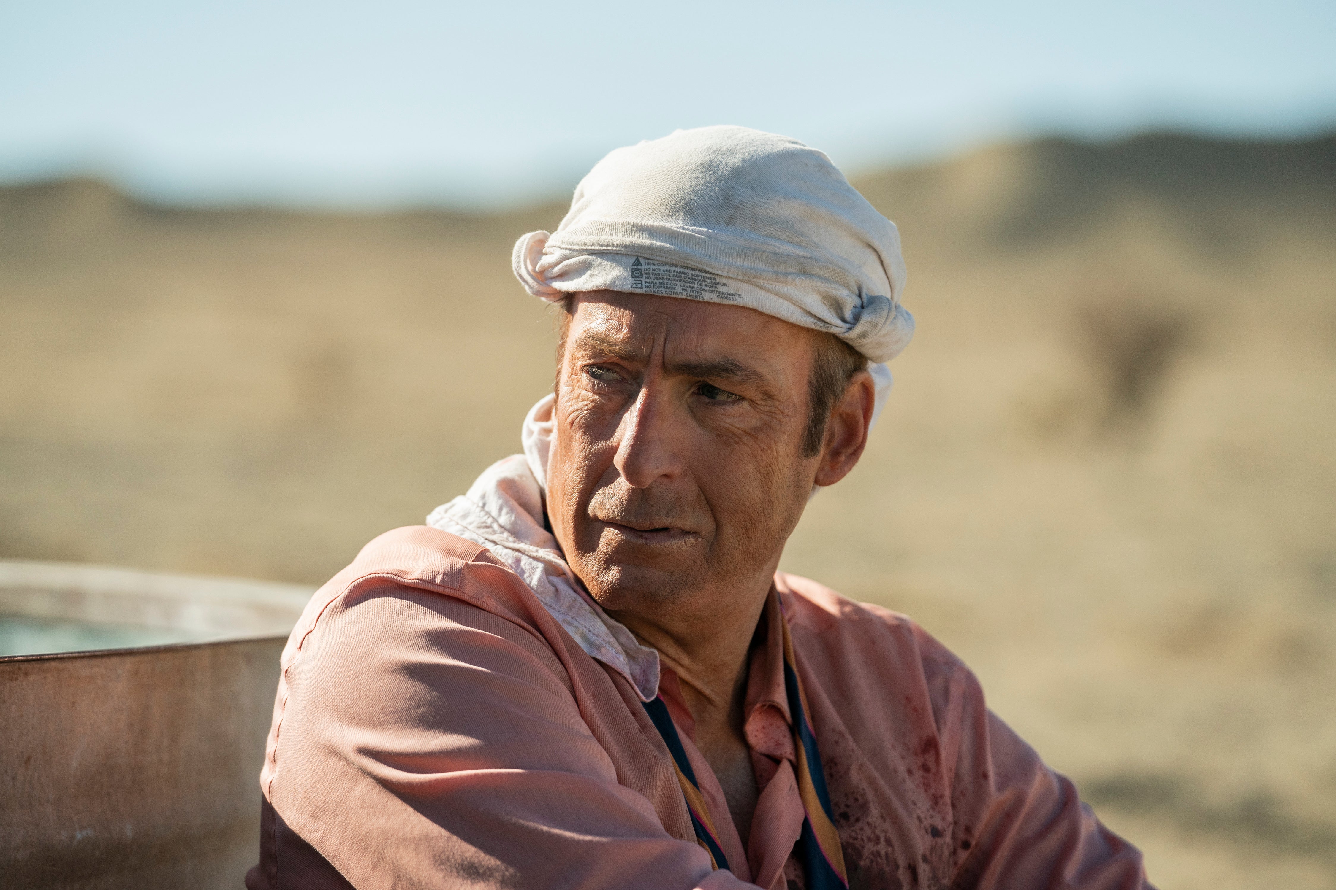 Odenkirk as troubled loner Saul/Jimmy in ‘Better Call Saul’