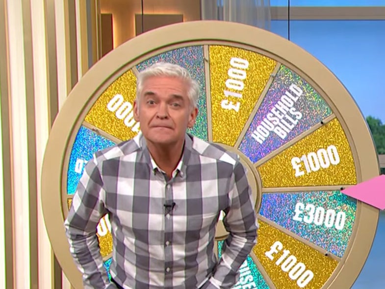 Phillip Schofield on the controversial ‘Spin to Win’ segment of ‘This Morning'