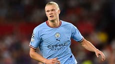 Erling Haaland praised by Pep Guardiola after goals secure Man City win over Sevilla
