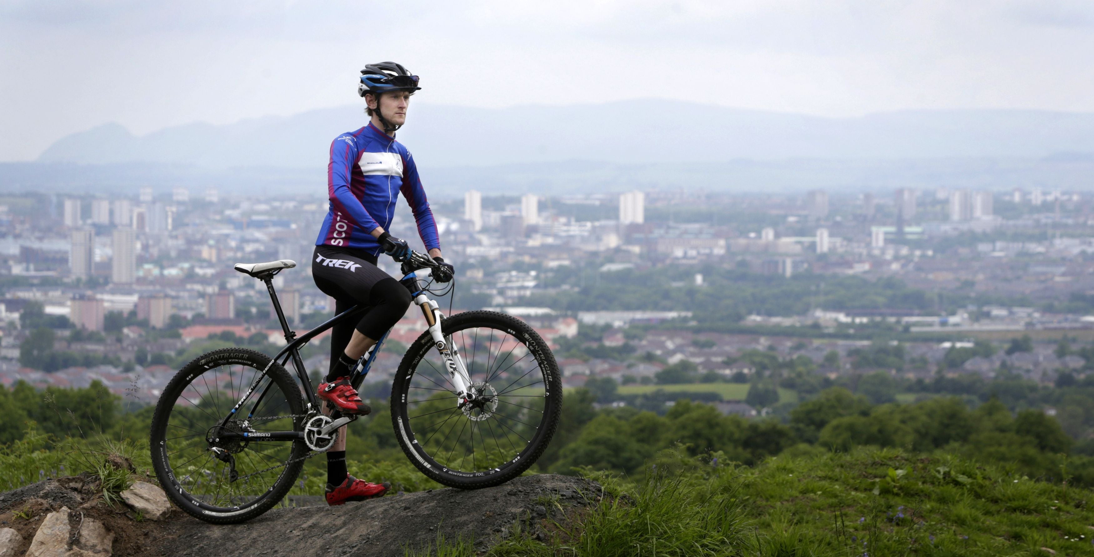 Cyclist Rab Wardell died days after winning the Scottish MTB XC Championships. (danny Lawson/PA)