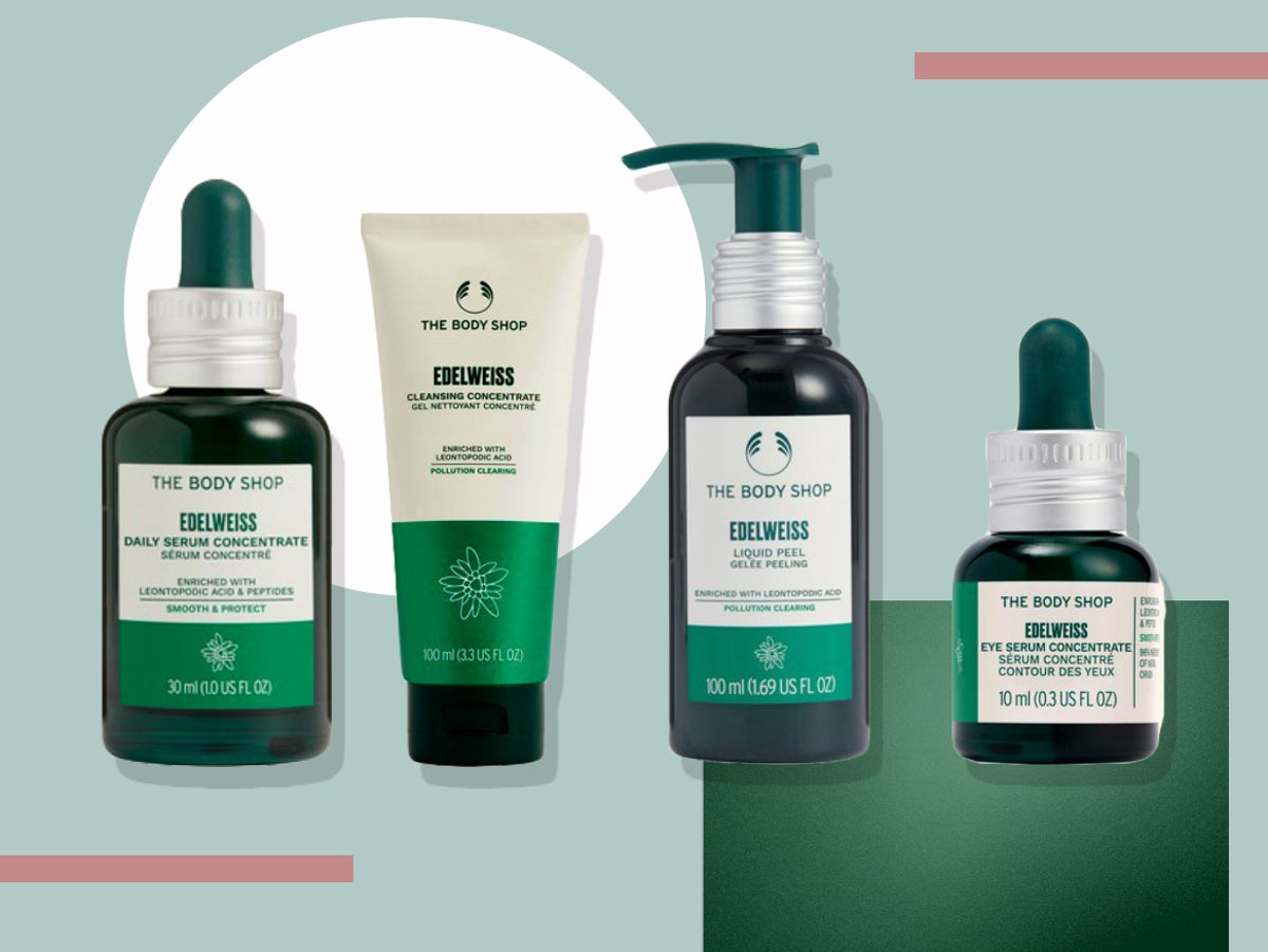 The Body Shop Edelweiss Collection: Includes Cleansers, Face Masks, Serums  And More | The Independent