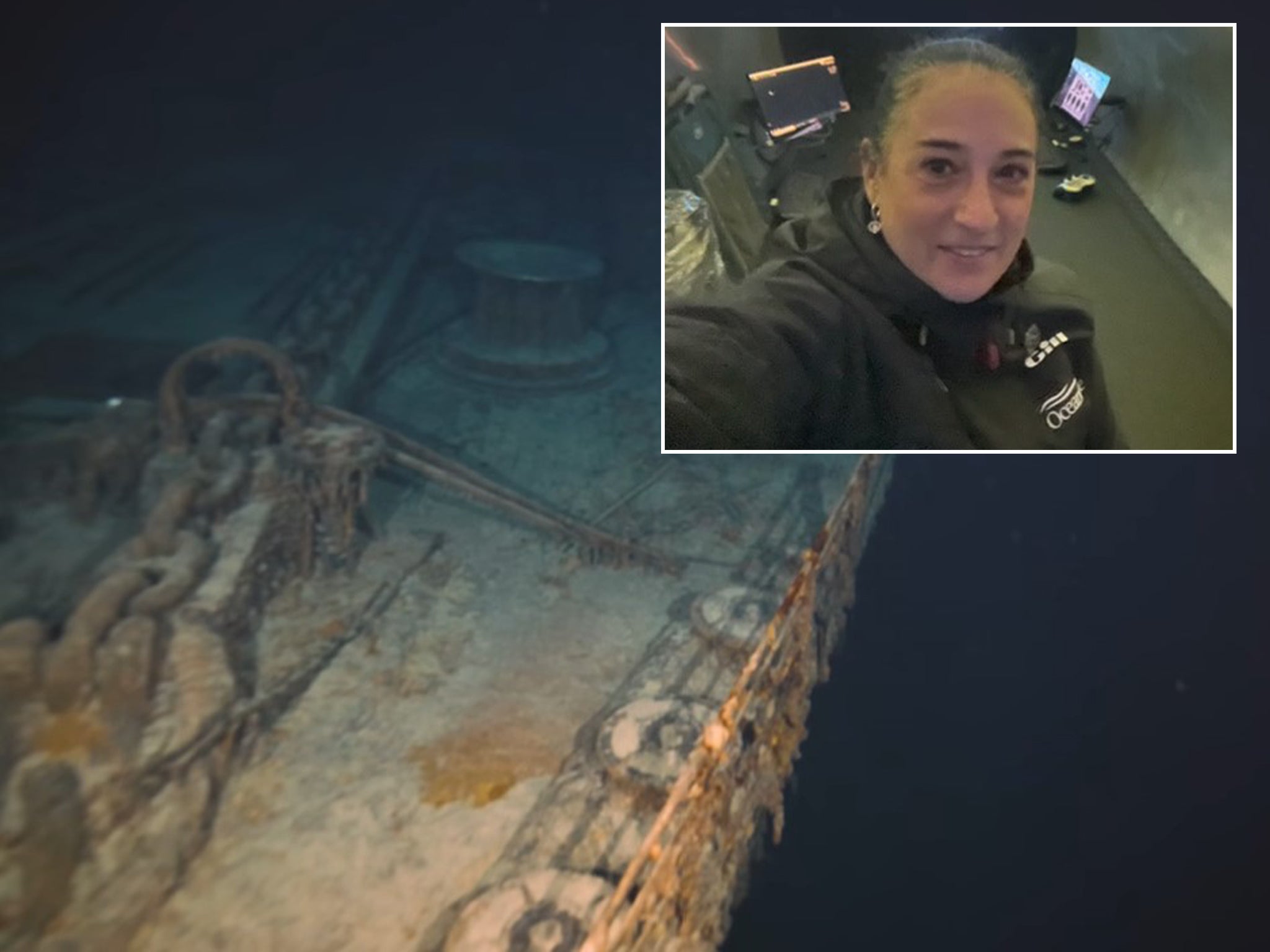 titanic artifacts underwater