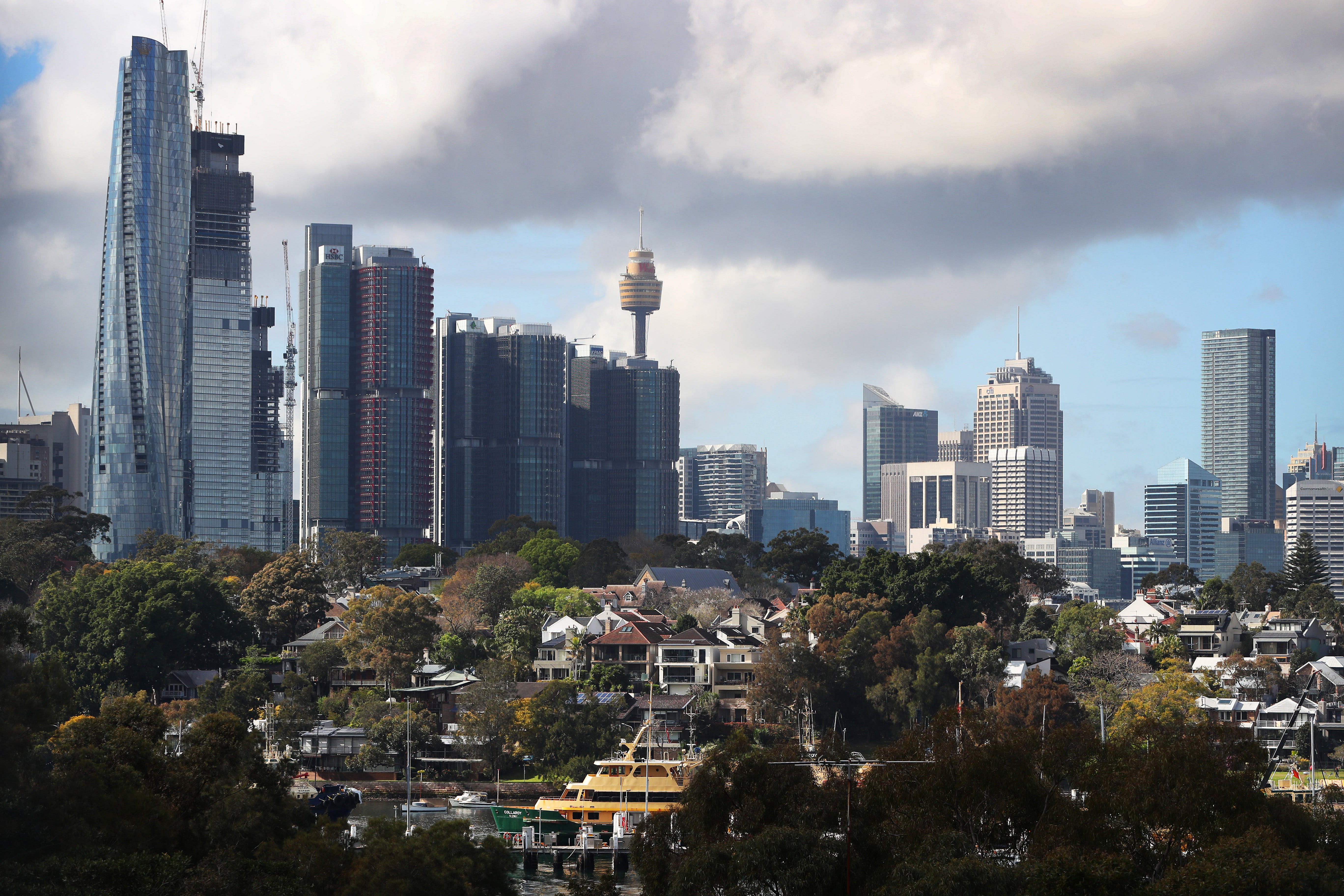 Business class flights to Sydney have risen dramatically since borders reopened