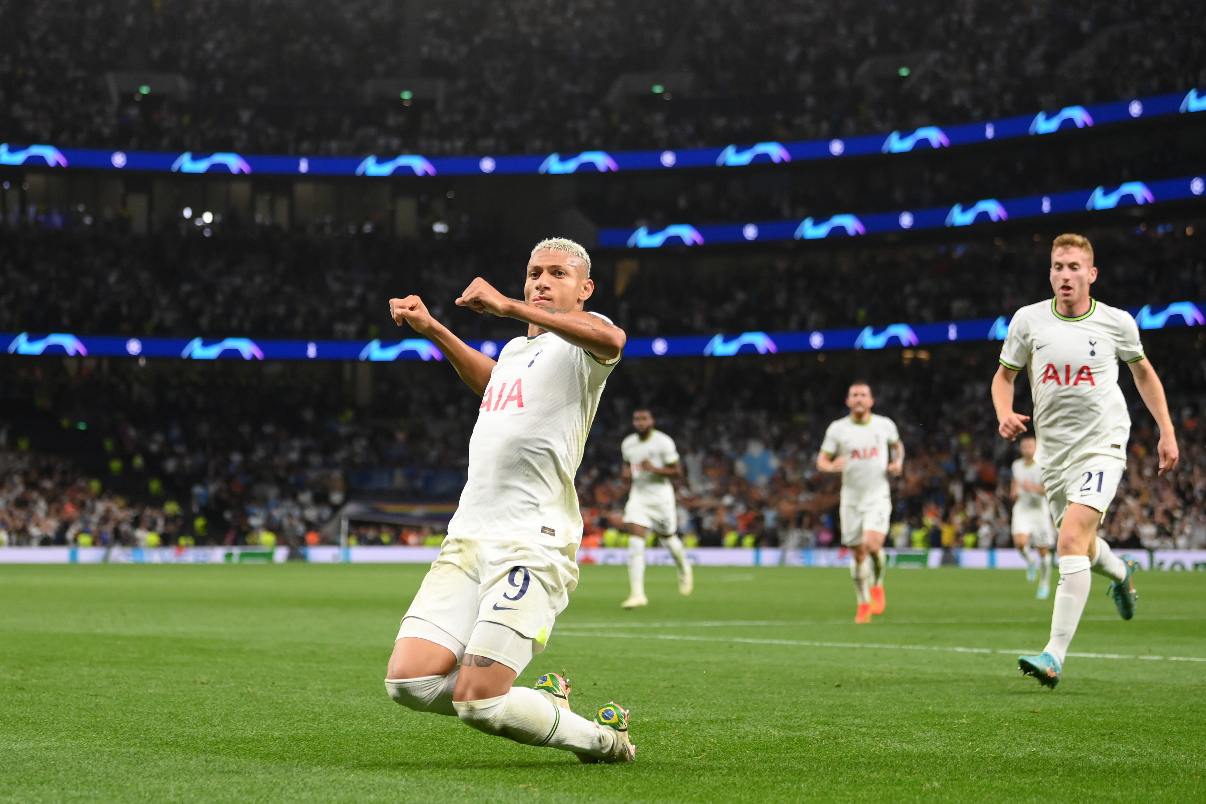 Tottenham vs Marseille: Result, goals and report as Richarlison heads Spurs  to Champions League win over 10 men