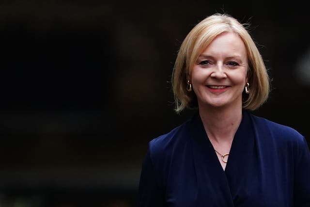 Liz Truss has pledged to work with MPs across the House to tackle the cost of living (Victoria Jones/PA)