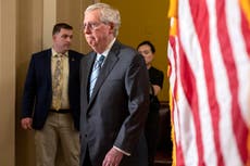 Mitch McConnell says Queen Elizabeth in Senate’s ‘thoughts and prayers’