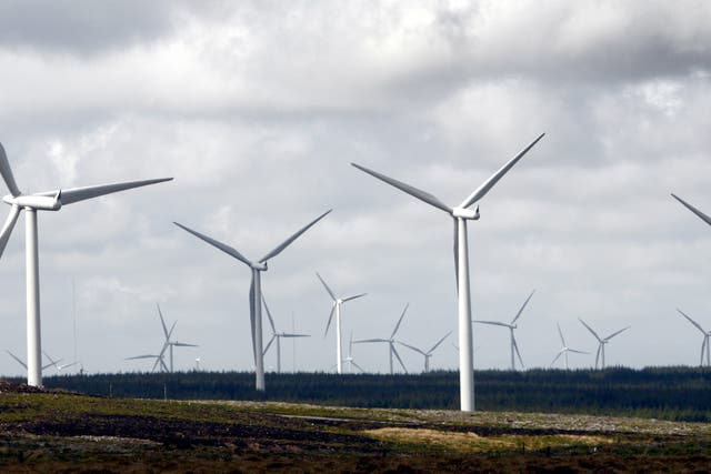 Parliament’s All-Party Environment Group, chaired by Chris Skidmore, has written to Liz Truss urging her to expand the use of renewable power (Danny Lawson/PA)