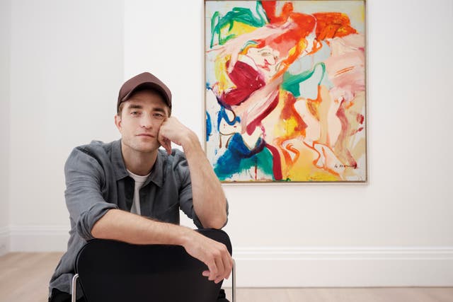 Robert Pattinson to curate Sotheby’s contemporary art auction in New York (Sotheby’s/PA)