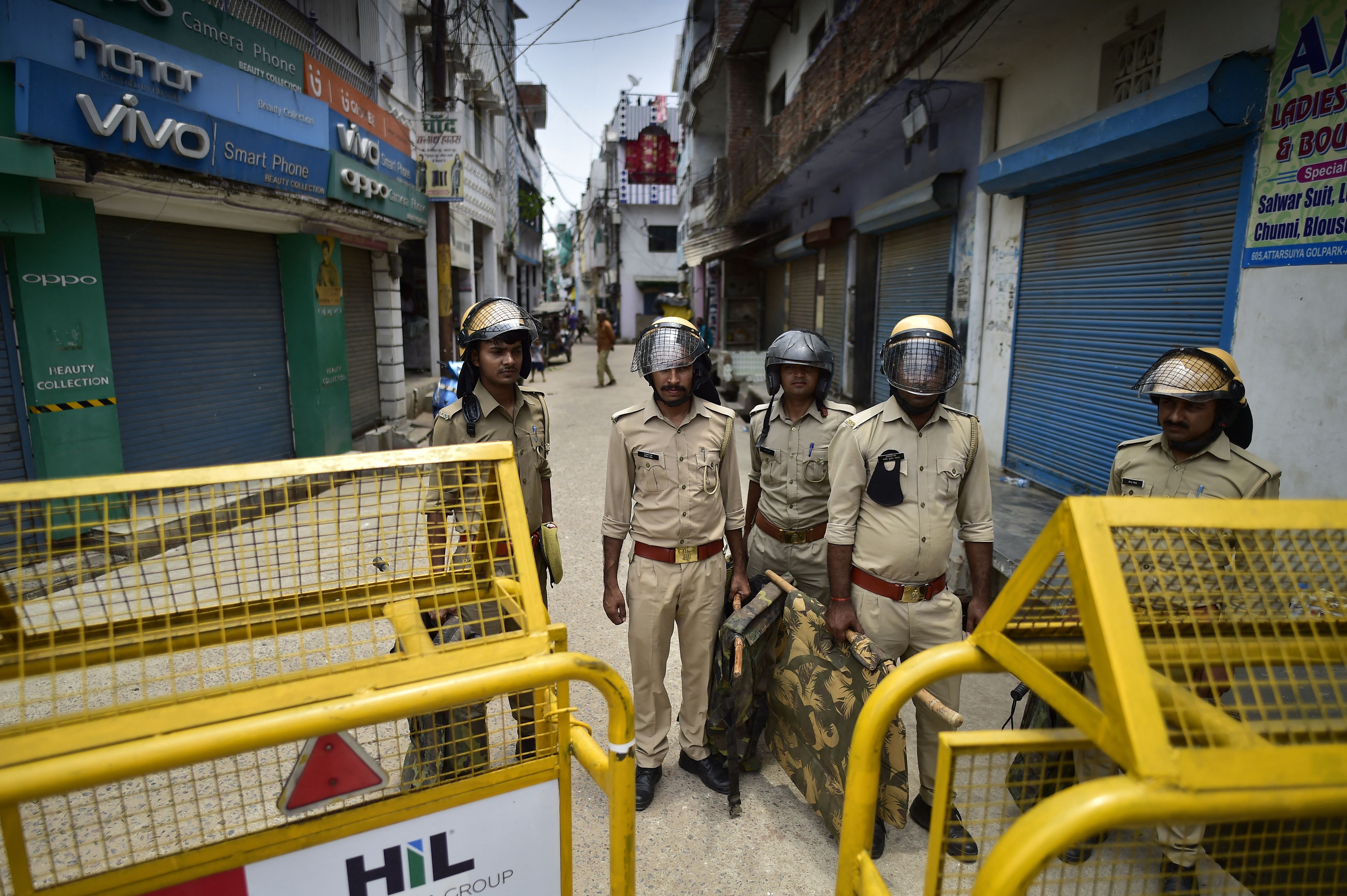 Local politician among 22 arrested after Muslim man lynched in India following row over goat