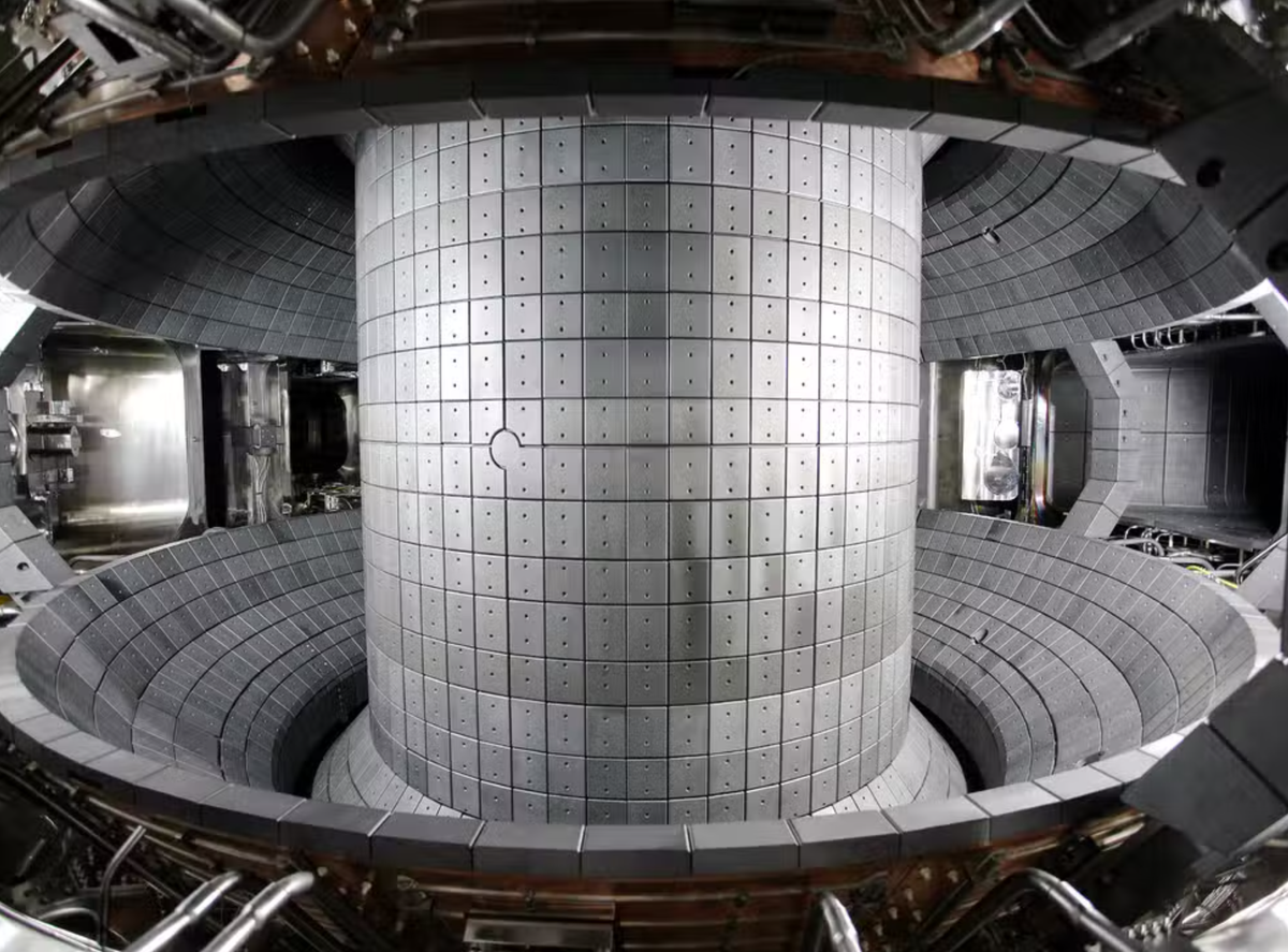 Nuclear fusion breakthrough as reactor runs seven times hotter than the Sun for 30 seconds