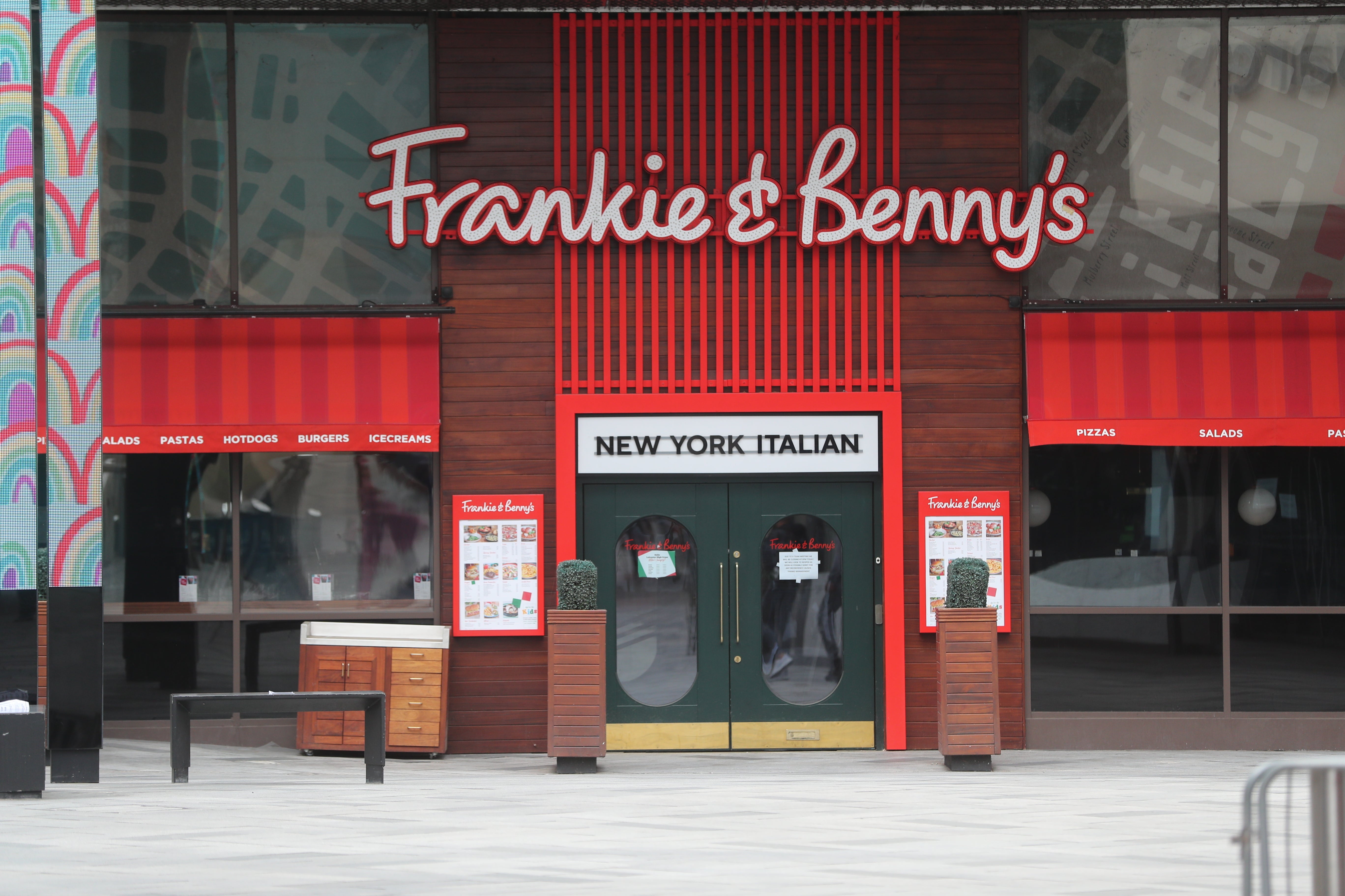 The Restaurant Group owns brands including Frankie & Benny’s (Mike Egerton/PA)