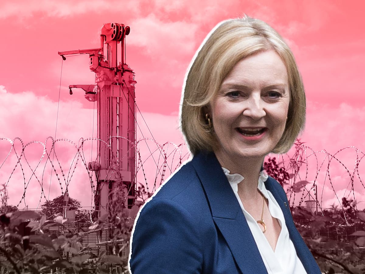 Liz Truss lifts ban on fracking in Tory manifesto U-turn