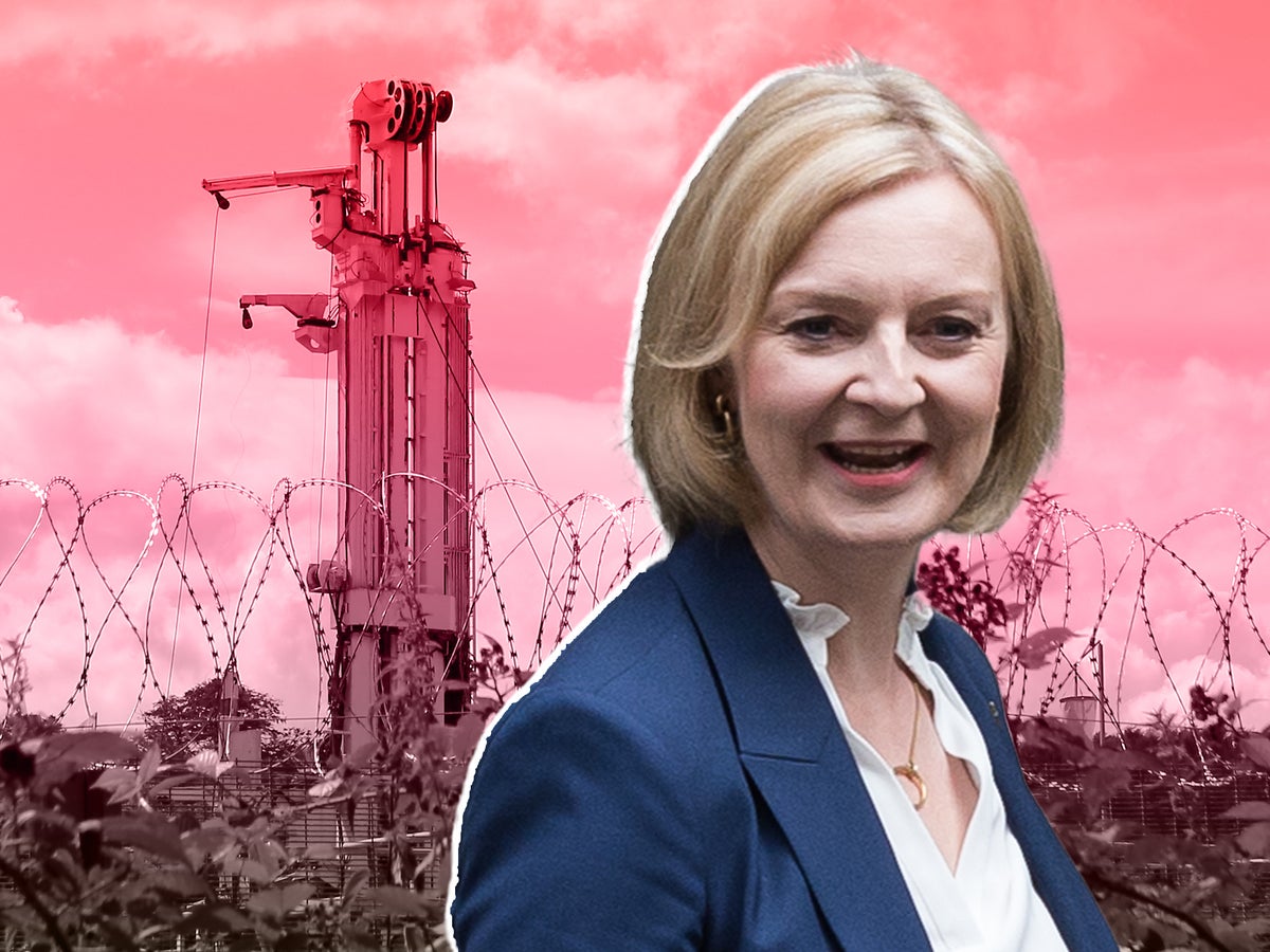 Liz Truss lifts ban on fracking in Tory manifesto U-turn
