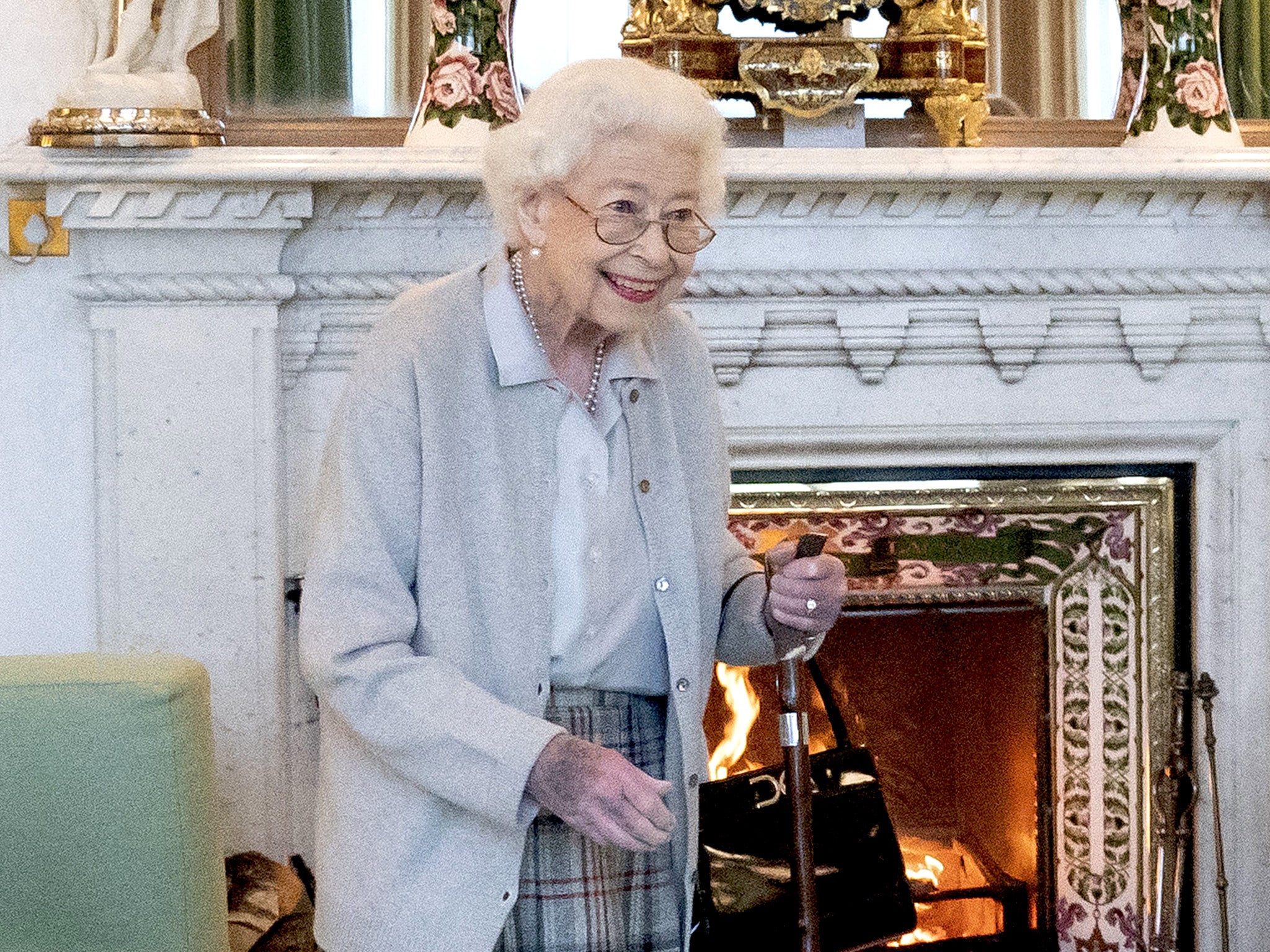 The Queen faced mobility issues in recent months and used a stick at Balmoral this week
