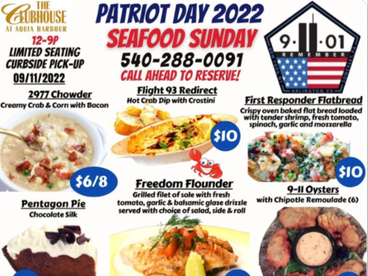 Restaurant forced to apologise for ‘appalling’ 9/11-themed menu | The ...