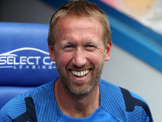 <p>Graham Potter, pictured, will be met with a host of immediate challenges on taking charge at Chelsea</p>