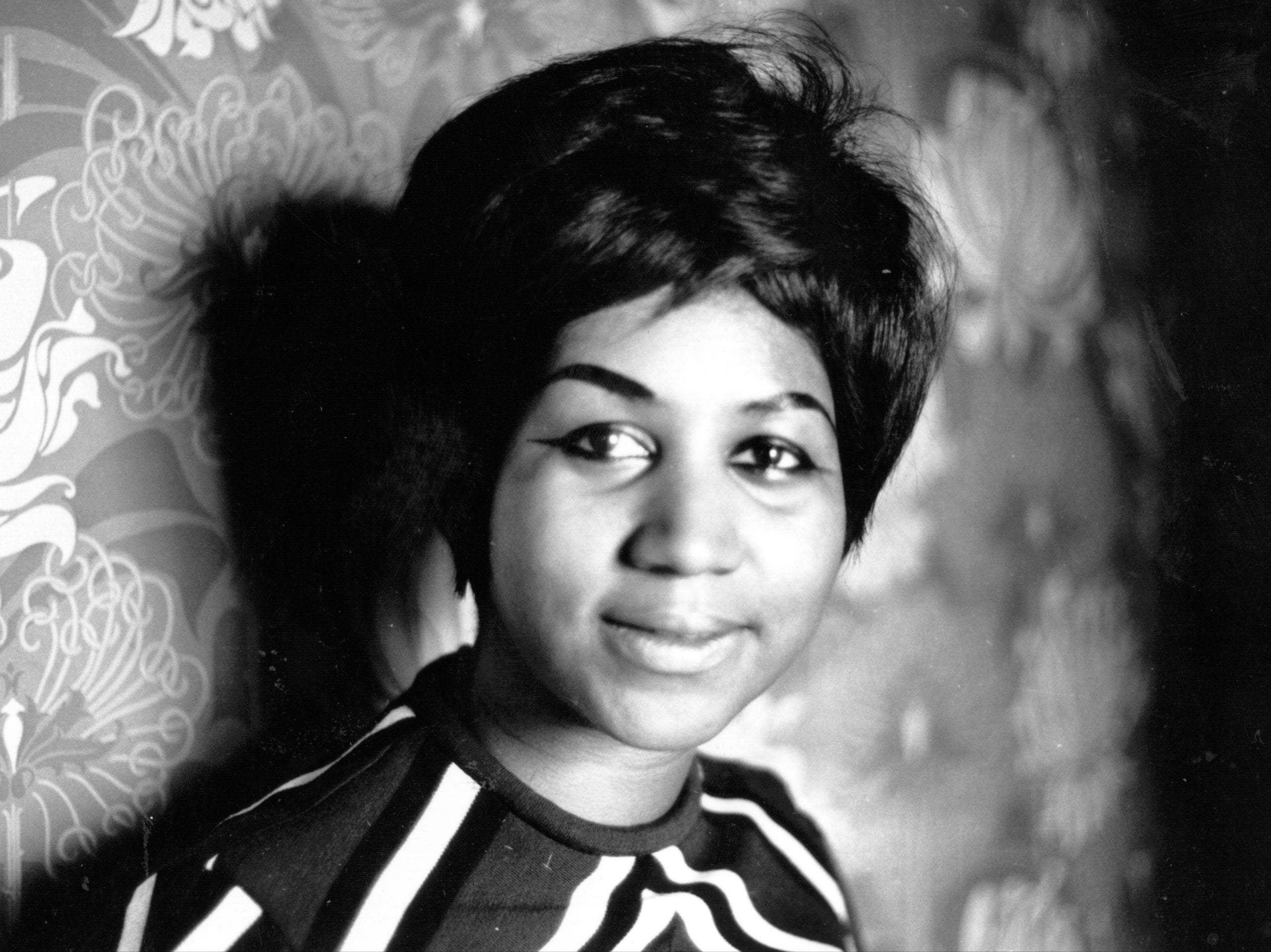 La cantante de soul estadounidense Aretha Franklin