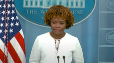 White House press secretary ends briefing after Queen’s death announced