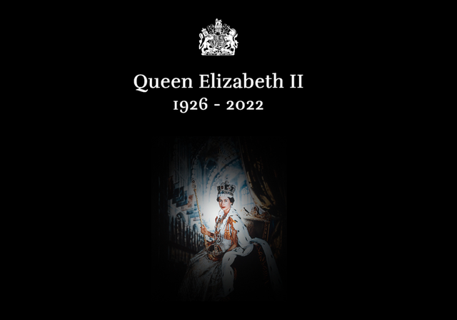 The royal website has been updated following the death of the Queen (royal.uk/PA)