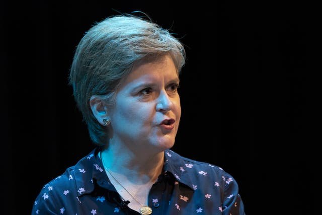 First Minister of Scotland Nicola Sturgeon said the Queen’s death was ‘a profoundly sad moment for the UK, the Commonwealth and the world’ (Jane Barlow/PA)