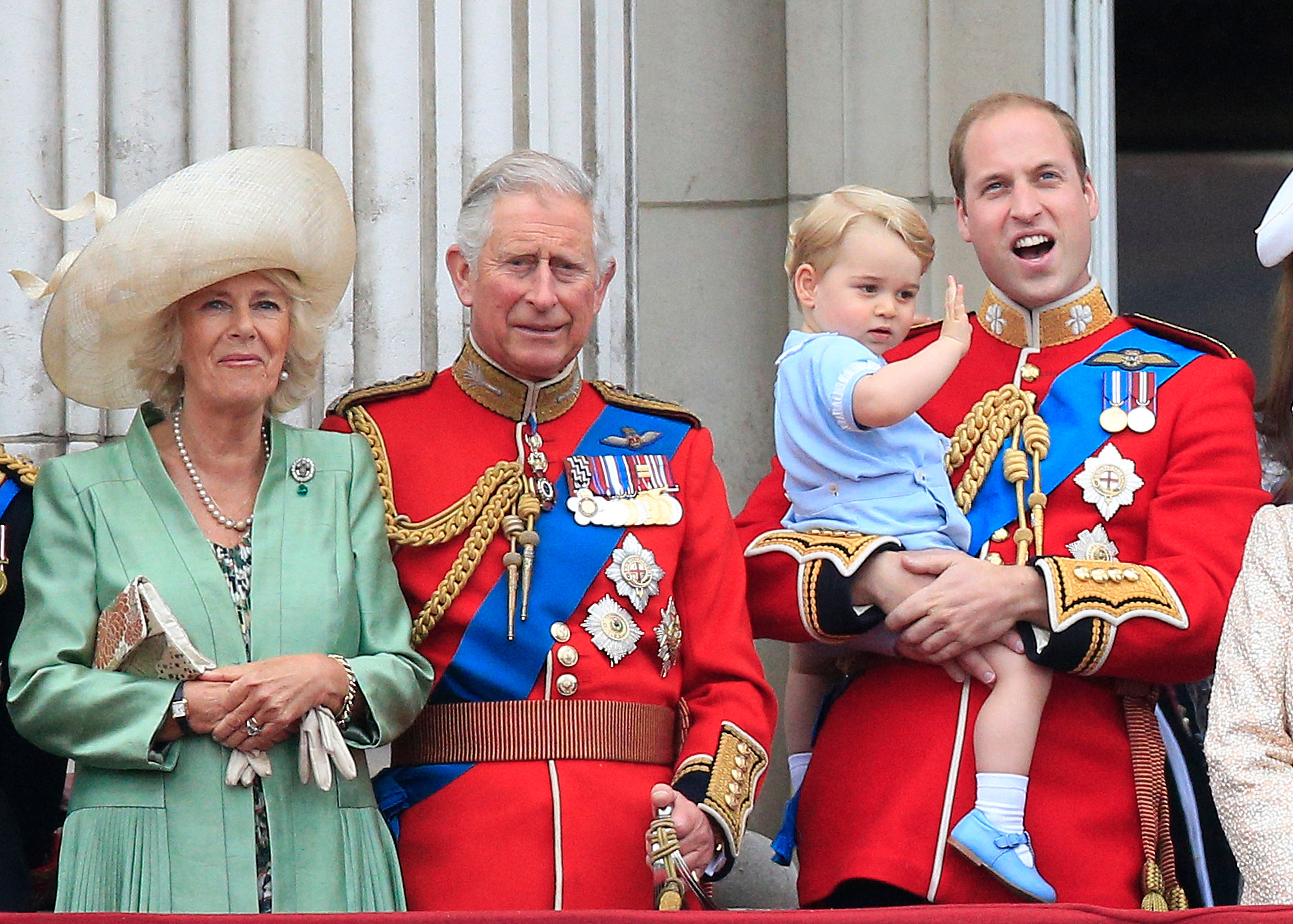 Charles III’s grandson is called Prince George (Jonathan Brady/PA)