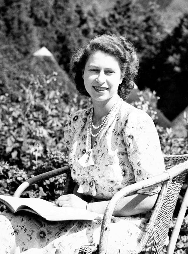 Princess Elizabeth in South Africa just days before her 21st birthday when she pledged her whole life to royal duty (PA)