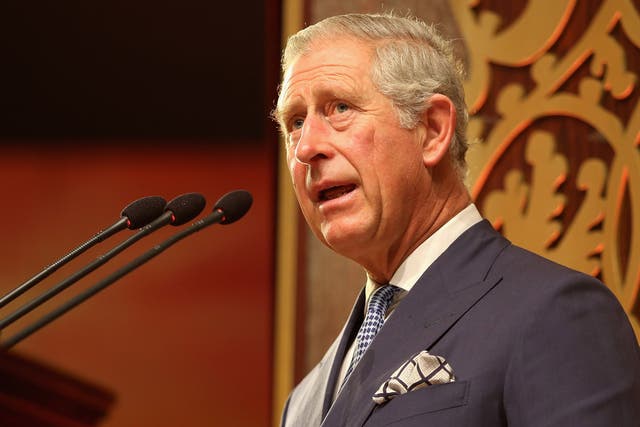 Charles speaking at the Commonwealth Heads of Government Meeting in Sri Lanka (Chris Jackson/PA)