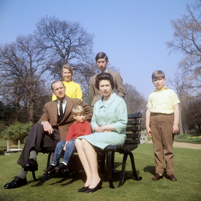 The royal family in the late Sixties when they appeared in their first television documentary (PA)