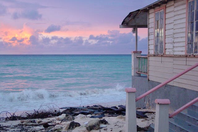 <p>Distant shore: A cottage on the south coast of Barbados </p>