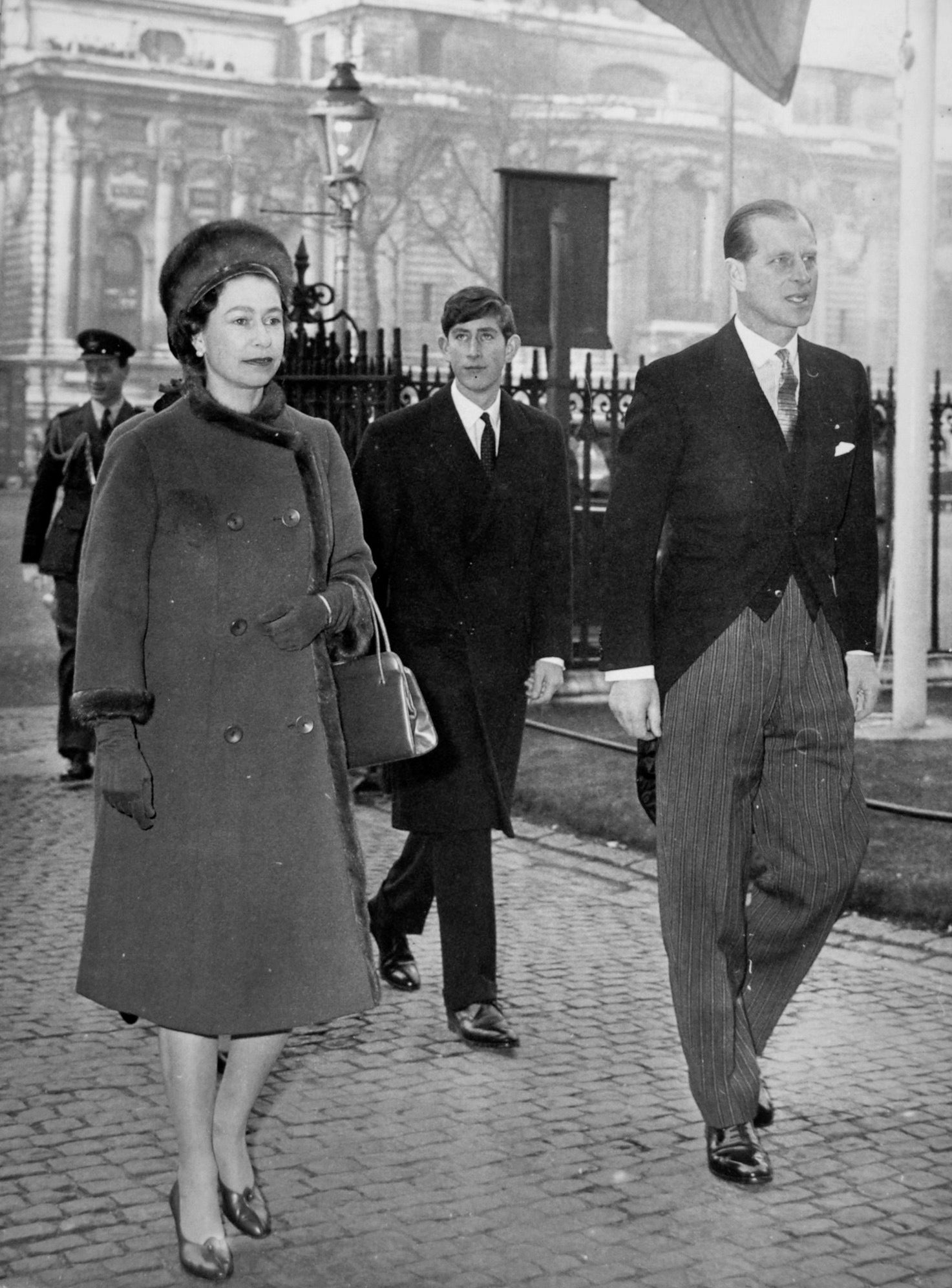 Charles with the Queen and Philip in 1965 (PA)