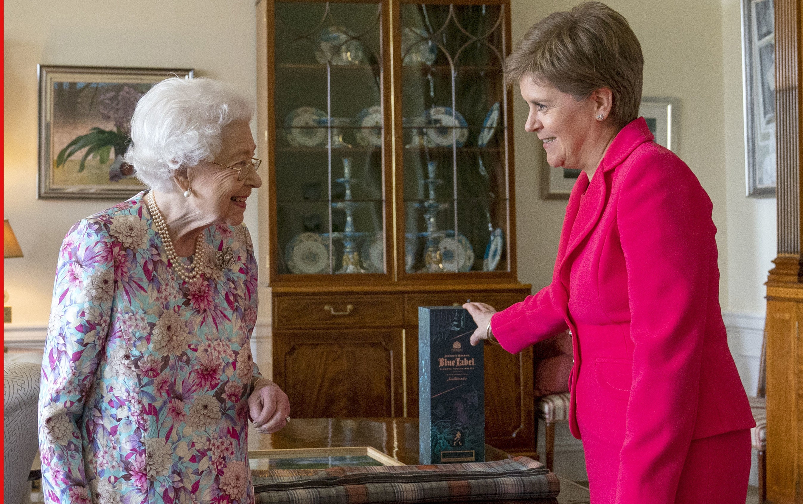Scottish First Minister Nicola Surgeon paid tribute to the Queen (Jane Barlow/PA)