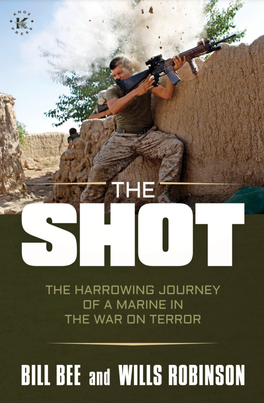 Sgt Bill Bee is the Marine in one of the defining photos from the War on Terror. His memoir, The Shot, comes out on 13 September