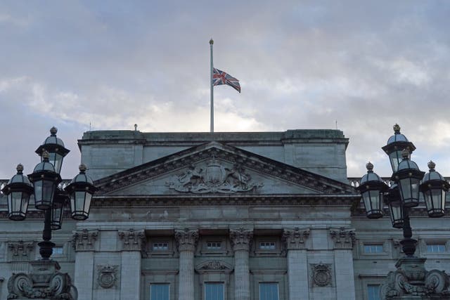 <p>Flags are being flown at half-mast to honour Her Majesty </p>