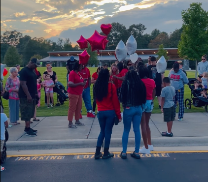 A vigil was organized on Wednesday to celebrate Austin’s life