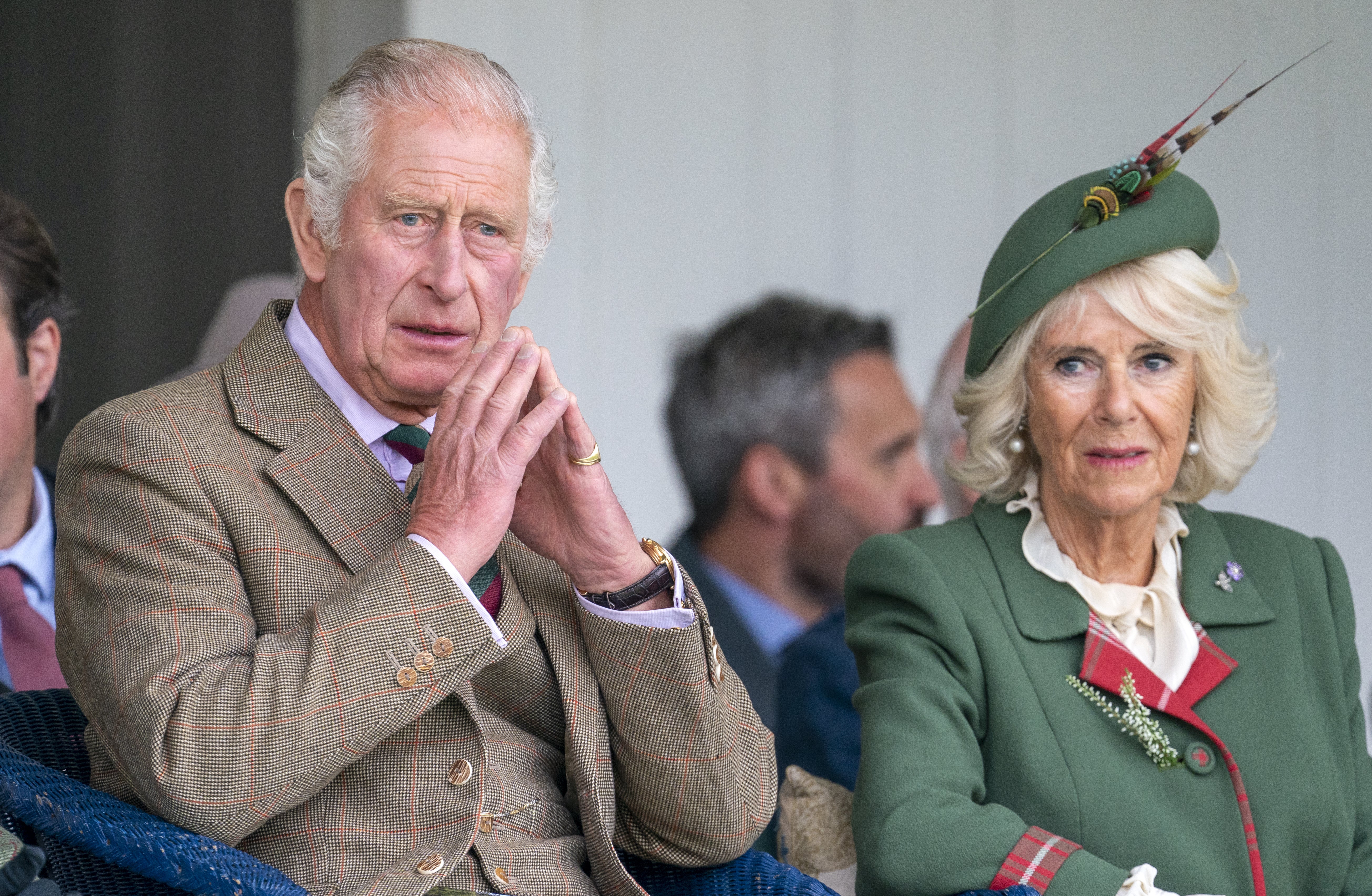 The new King and Queen – Charles and Camilla – will return to London on Friday (Jane Barlow/PA)