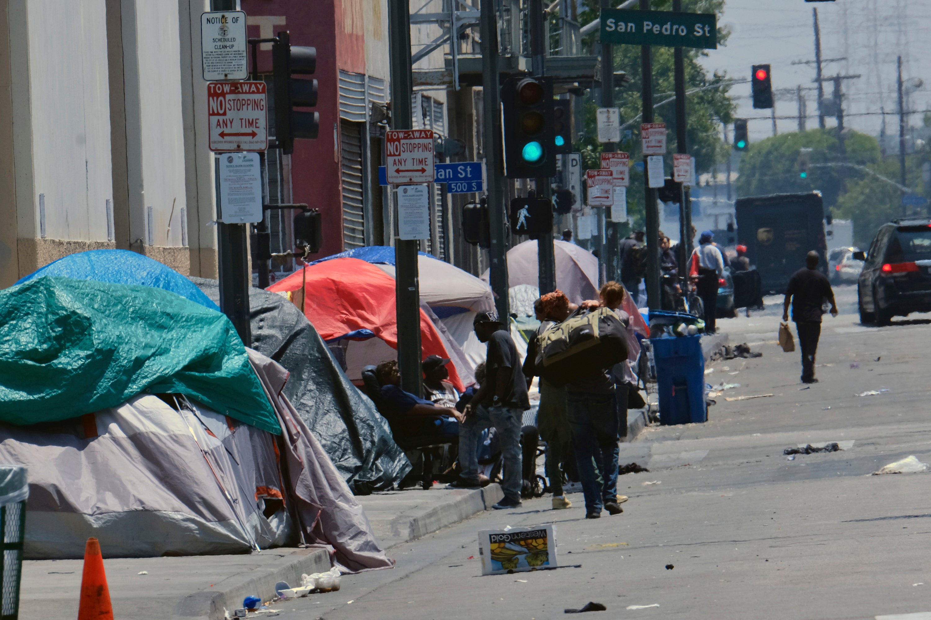 LA County Homeless Numbers Up But Many More Went To Shelters The   Los Angeles Homeless Count 67322 