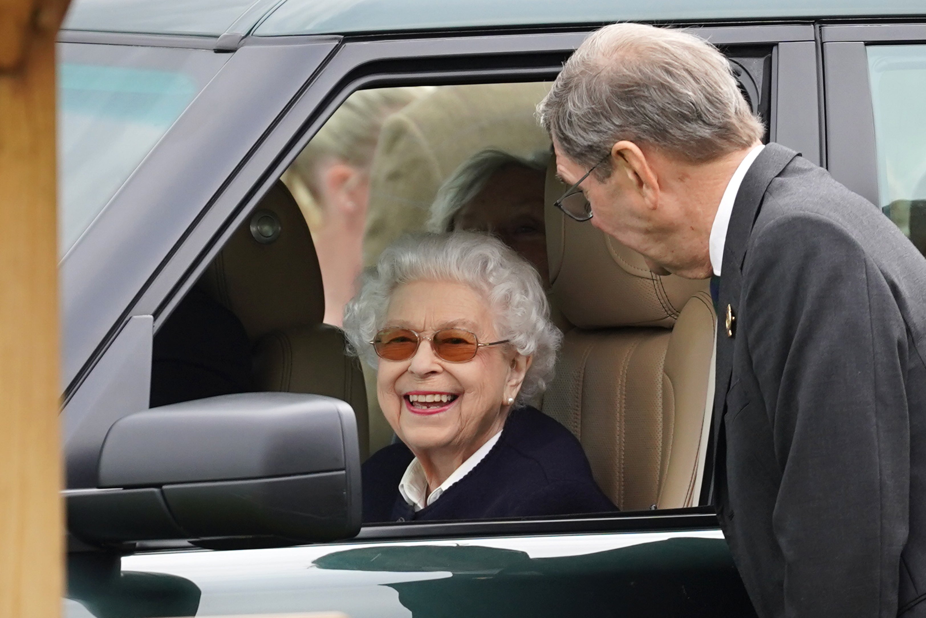 Queen Elizabeth II at the Royal Windsor Horse Show, Windsor. Picture date: Friday May 13, 2022.